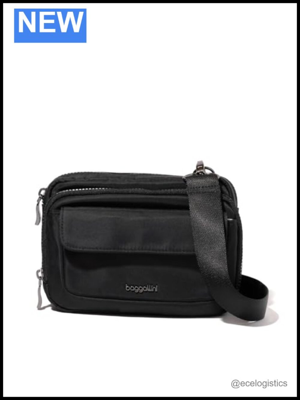 Convertible Crossbody Waistpack RFID Nylon Handbag